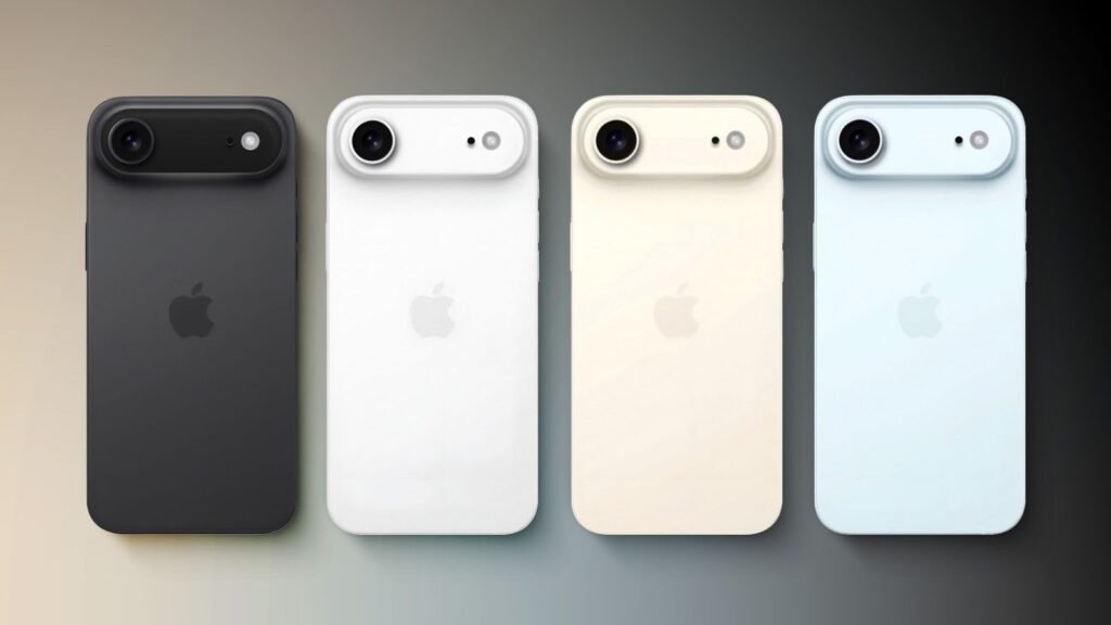 iPhone 17 Air All Four Colors