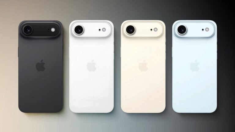 iPhone 17 Air All Four Colors