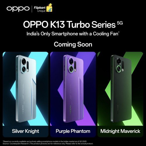 Oppo K13 Turbo Launch date for Indian market 